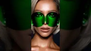 Art makeup in Photoshop 