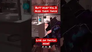 Aced them twice and they wasn’t happy! Come watch me do this live on Twitch. Link in comments