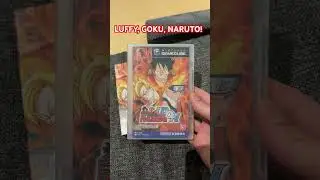 LUFFY, GOKU, NARUTO BATTLE STADIUM D.O.N only on Japanese GameCube #nintendo #gamecube #onepiece