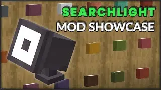 Searchlight (& Wall Lights) | Minecraft Mod Showcase
