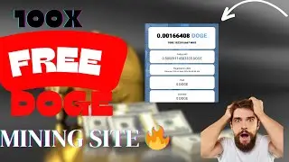 FREE DOGE COIN 🪙 MINING SITE 2024✅🌎🔥