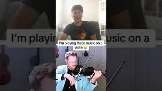 Classical Violinist SHOCKS Guy with Everlong