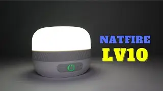 ОБЗОР NATFIRE LV10 - КЕМПИНГОВАЯ ЛАМПА С БОЛЬШОЙ АВТОНОМНОСТЬЮ 🔥🔥🔥