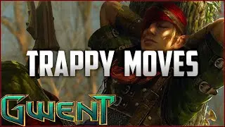 Gwent Trap Movement Brouver ~ Expert Bait ~ Crimson Curse Deck Gameplay