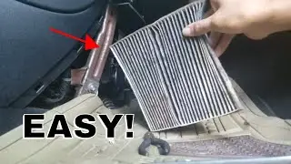 Cabin Air Filter Replacement on Dodge Dart