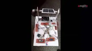 Project-24 :-dual axial solar tracking model | emglitz_technologies