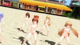 [MMD 4K] 一騎当千 [Girl Friend BETA]