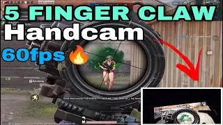 5 Finger Claw Handcam (2021) | Ipad air 4 | BGMI /PUBGM TDM Handcam | iCRUCY
