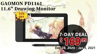 GAOMON PD1161 Graphics Drawing Pen Display Review