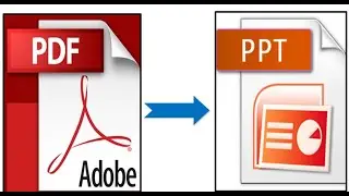 CARA MUDAH RUBAH FILE PDF JADI FILE PPT POWERPOINT !! DALAM HITUNGAN DETIK...