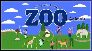 Meet the Adorable #Zoo and Farm Animals | Fun Introduction for Kids! II#kidzone #funzone #studyzone