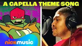 Rise Of The TMNT A Capella Theme Song and BTS In the Studio! 🐢 | Nick Music
