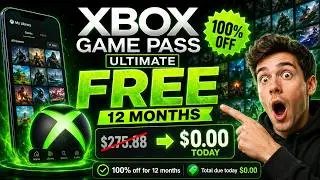 How To Get Xbox Game Pass ULTIMATE for 12 Months FREE 2026 ✅ Xbox Game Pass Gift Card Code Free