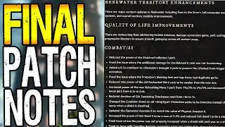 New World’s Final Patch... What Is Even Happening?