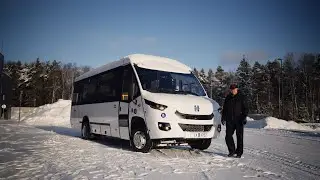 Белорусский автобус НЕМАН (междугородний / пригородный). Обновленная модель