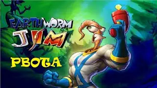 Прохождение Earthworm Jim 1 [Рвота]