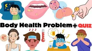 body health problems in English | health problems vocabulary