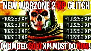 FASTEST/BEST SOLO Warzone 2 XP GLITCH/UNLIMTED WEAPON XP + MAX BATTLE PASS EXPLOIT
