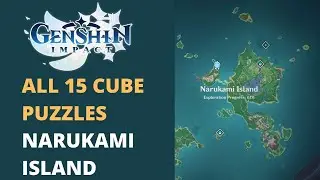 All 15 Cube Puzzles on Narukami Island - Genshin Impact