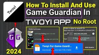 How to install and use Game Guardian in Twoyi App No Root Any Android 2024
