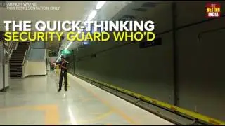 Security Guard Saves 12-y-o Boy
