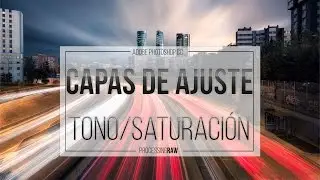 Aprende todos los secretos de la capa de Tono/saturación en Photoshop