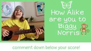How similar are you to Biggy Norris?