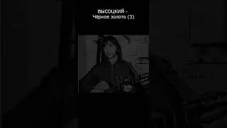 ВЫСОЦКИЙ - ЧЁРНОЕ ЗОЛОТО (3)