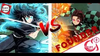 Muichiro Tokito VS Akuma's FOUNDER! ( ROGUE DEMON )