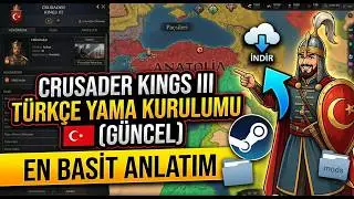CRUSADER KINGS III TÜRKÇE YAMA KURULUMU 🇹🇷 ( GÜNCEL) - EN BASİT ANLATIM
