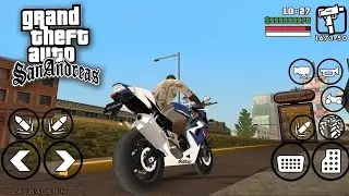 GTA SAN ANDREAS MOD 2.10 MAX GRAPHICS ANDROID GAMEPLAY