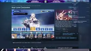 Trying Out Azur Lane: Crosswave!!! Come Chat & Chill! 【Azur Lane: Crosswave】