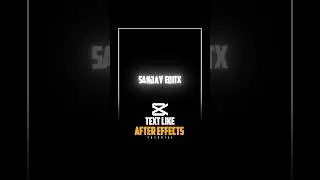How I Create Text Like Ae in Capcut Tutorial 🤯🔥 