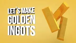 Cinema 4D: How to make golden ingots