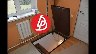 Люк в подвал, под ламинат. "Броневик" Днепр.
