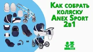 Как собрать коляску Anex Sport 2в1 (Анекс Спорт)?!