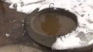 Произошел прорыв водопровода