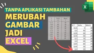 HOW TO CONVERT PICTURE TO EXCEL