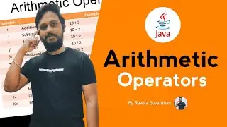 Java Arithmetic Operators with Examples in Telugu