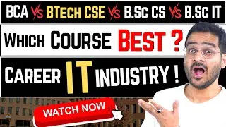 💥BTech CSE/B.Sc CS/B.Sc IT/BCA? Best Course to Become Software Engineer! 