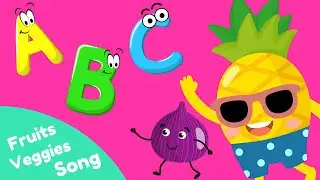 ABC Fruits and Vegetables | Fruit Song | Kids Song Book