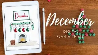 DECEMBER 2021 Bullet Journal Setup | Digital Plan With Me | Goodnotes & Procreate