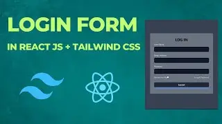 How To Build Login Form In React JS | Login Form Tutorial Using Tailwind CSS | Urdu/Hindi