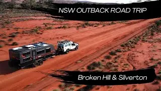 OUTBACK NSW ROAD TRIP IN OUR 21'6 SUNSEEKER DESERT STORM CARAVAN | SILVER CITY | BROKEN HILL