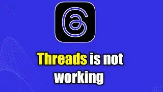 Threads app not working || fix Threads is down || Threads app problem ?
