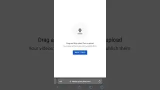 How To Upload A Video From YouTube Over Safari