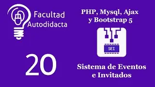 Sistema de eventos e invitados con PHP, MySQL, AJAX y Bootstrap 5 | Cap 20 - Imprimir invitados P3