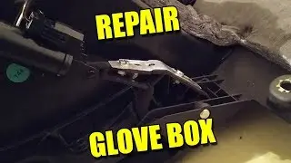 Remove and Repair Glove Box on Audi TT Mk2