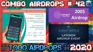 #Latoken Exchange #Spwallet #CoinSmart Platform Exchange airdrop activos 2021 #Airdrops #ENERO 2021