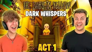THE BABY IS BACK!!! | The Baby In Yellow (Dark Whispers Update) Act 1